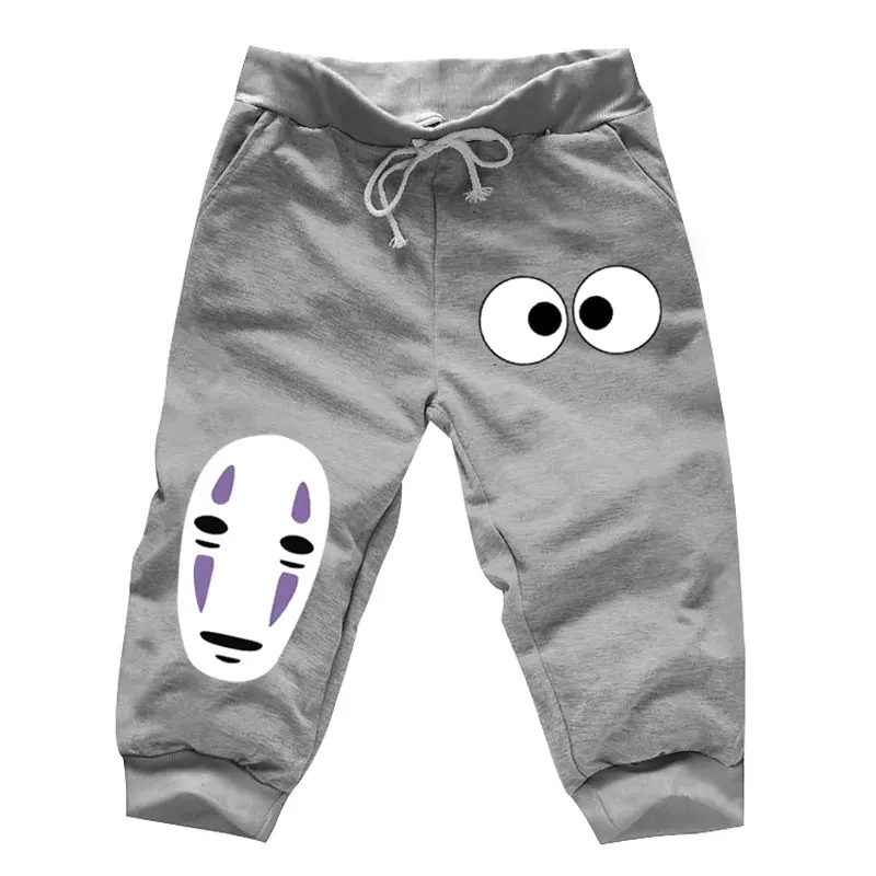 Аниме Spirited Out No Face мужские спортивные шорты для бега хлопковые свободные гаремные брюки костюм с карманами брюки для косплея