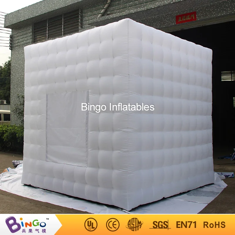  Free Delivery inflatable photo booth tent type 3X3X3 Meters LED lighting blow up cube photo booth w