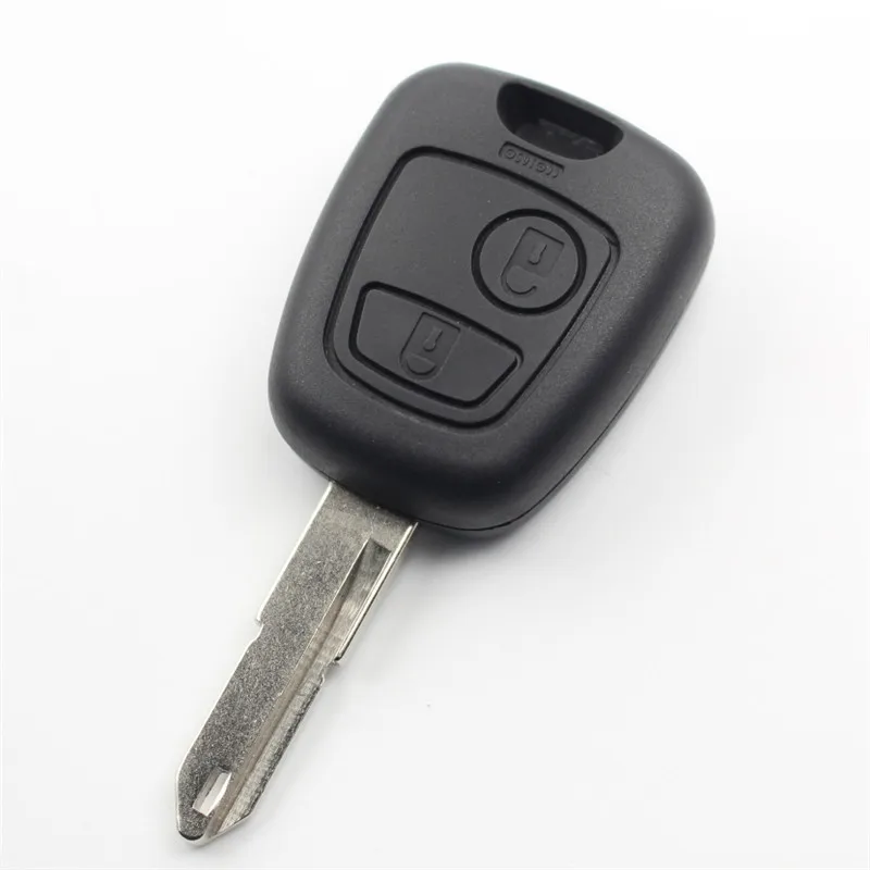 

FLYBETTTER 10Pcs/lot For 2Button Transponder Remote Key Fob Case Shell For Peugeot 206/207 For Citroen C2 G309