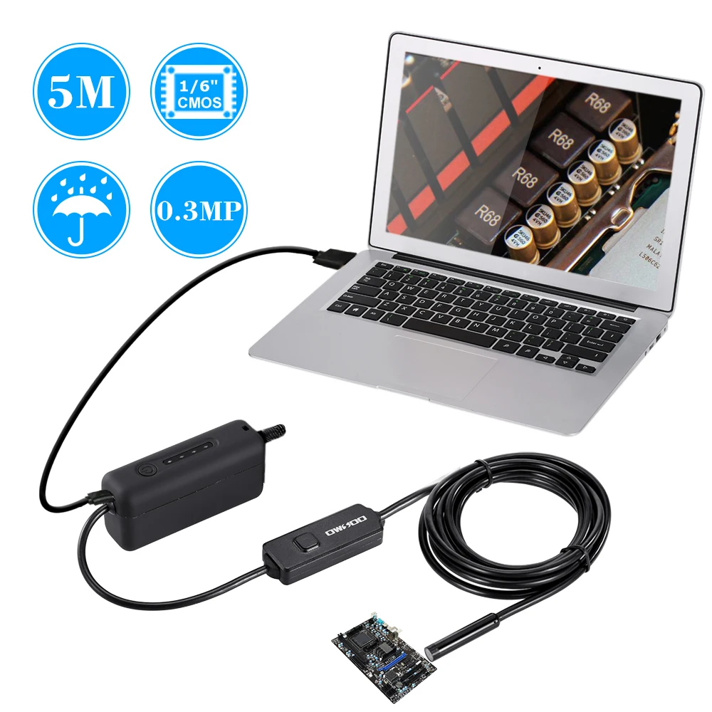 Беспроводной Wi Fi эндоскоп 5 МП мм м 6 светодиодов|cameras camera|camera ledcamera tube |