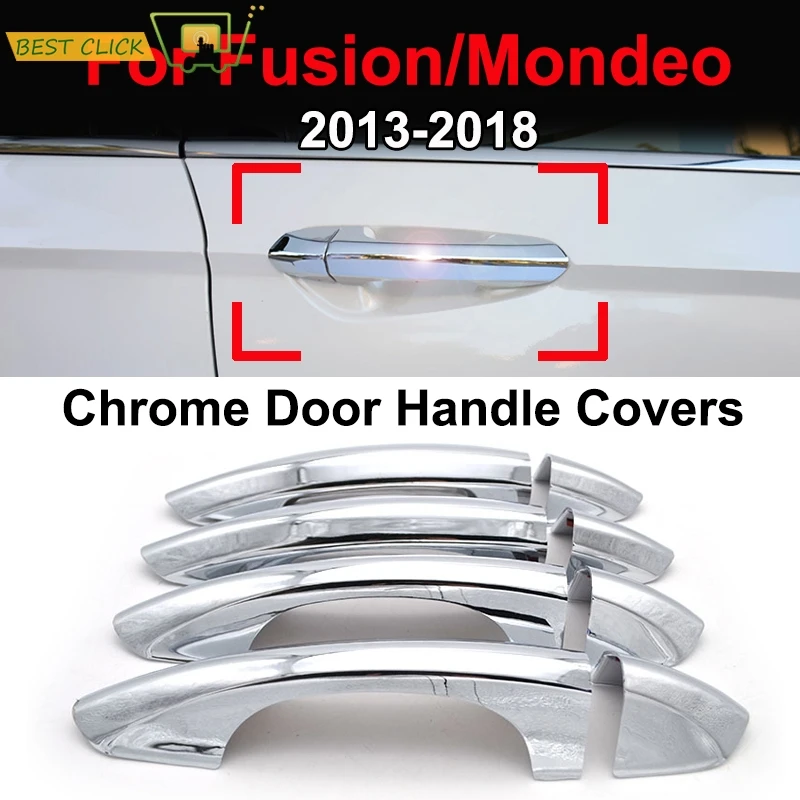 2006 2012 Ford Fusion Chrome Door Handle Cover Car Truck