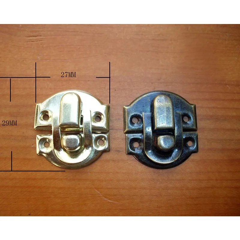 Antique-Iron-Jewelry-Box-Padlock-Hasp-Locked-Wooden-Wine-Gift-Box-Handbag-Buckle-Hardware-Accessories-27