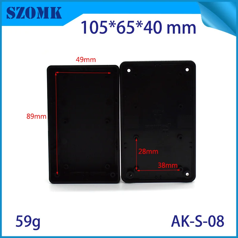plastic enclosure for electronics control box szomk diy enclosure junction box plastic housing small abs instrument enclosure distribution box black plastic box enclosure electronics case   (5).jpg