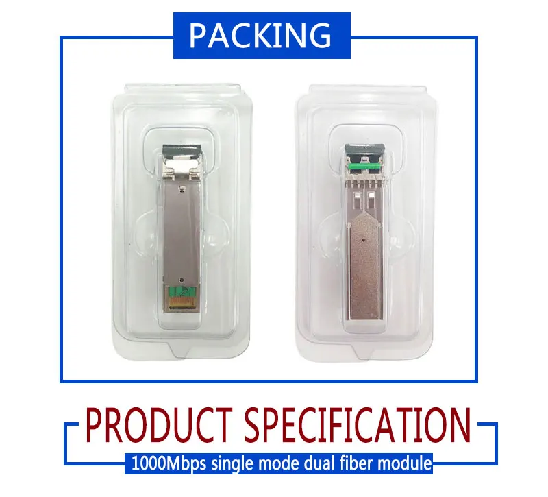 Wanglink 1,25 г SFP оптический модуль DFB 1490nm/1550nm 120 км Совместимость с cisco sfp LC приемопередатчик Оптический