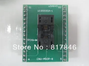 

Free shipping!!! MSOP-8 MSOP8 Universal Adapter for USB Programmer IC Adapter Sockets