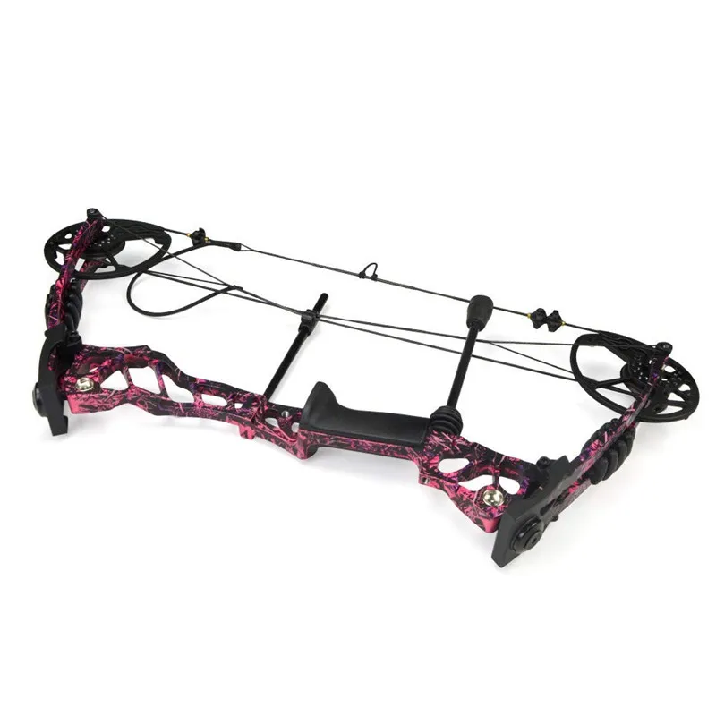 US $235.42 Complete Compound Bow Package Set 4060lbs Aluminum Adjustable Adult Kit Right Hand Outdoor Hunting Catapult Archery Accessories