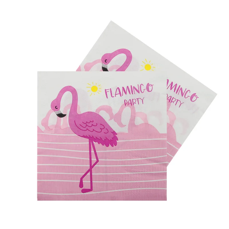 Party Decorations Pink Flamingo Paper Napkins Summer Wedding Party Tissue Napkin Flamingo Birthday Bachelorette Party Supplies|Party DIY Decorations| - AliExpress