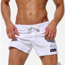 Большой размеры для мужчин штаны для пляжа и серфинга короткие быстросохнущая одежда заплыва мужские шорты для купания спортивный купальник дышащий