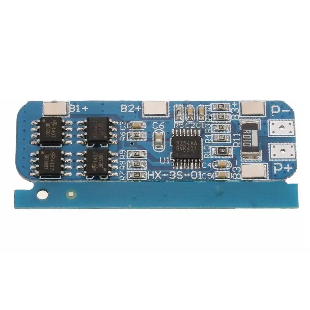 18650 10A 3 Li-ion lithium Battery Cell Charger Protection Board Module Blue | Электроника