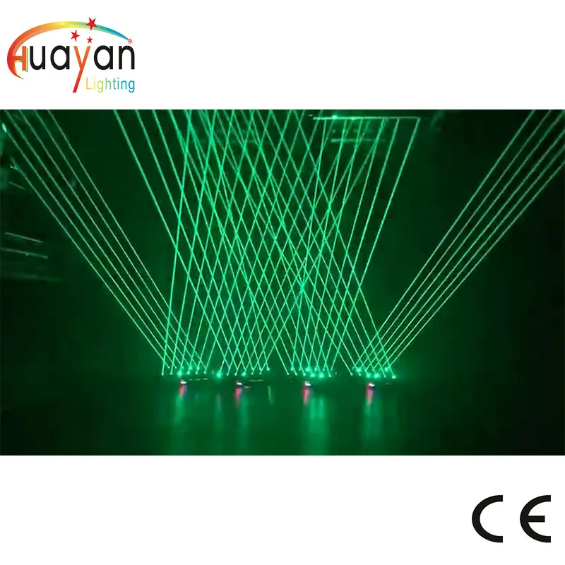 3 Вт красный/зеленый/синий/RGB в 1 цвет 6 головок толстый луч Подвижная головка