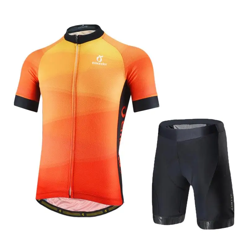 

2019 MenCycling Jersey Sets Pro Fit Italian Imported 8 Hours Riding Pad Bike Shorts Breathable Cycling Clothing Maillot Ciclismo