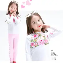 Dragonpad/быстросохнущие купальные плавки с длинными рукавами и рисунком для маленьких девочек