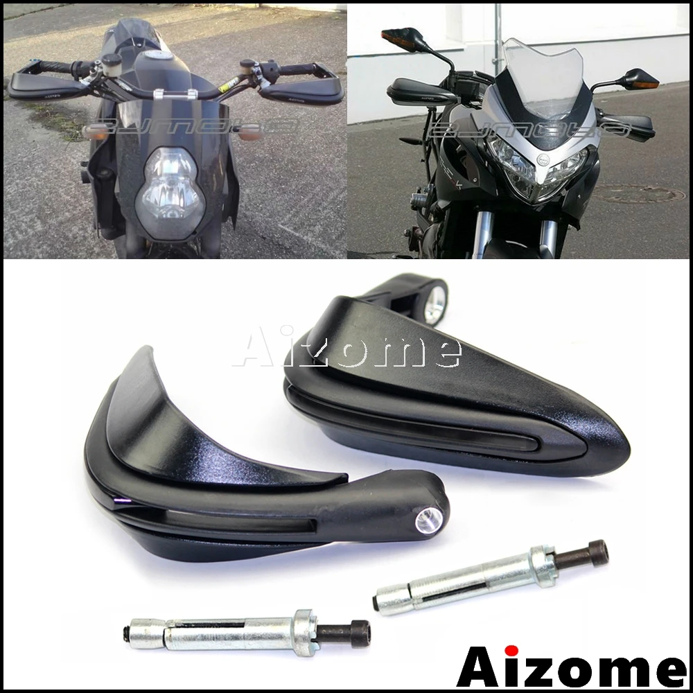 Универсальный Мотоцикл Dirt Bike 7/" Handguards Streetbike 22 мм 14 мм руль для YZ YZF FZ GSR CBF CB XTZ WR TTR