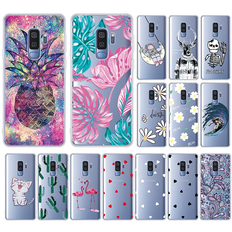 Мягкий ТПУ чехол для Samsung Galaxy A70 A60 A50 A40 A40S A30 A20 A20E A10 Модный с узором M20 M30 M10