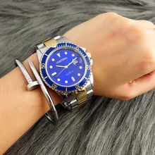 2016 CONTENA Top Brand Watch Men Watch Auto Date Full Steel Quartz Watch Fashion Watches Men Hour montre homme relogio masculino