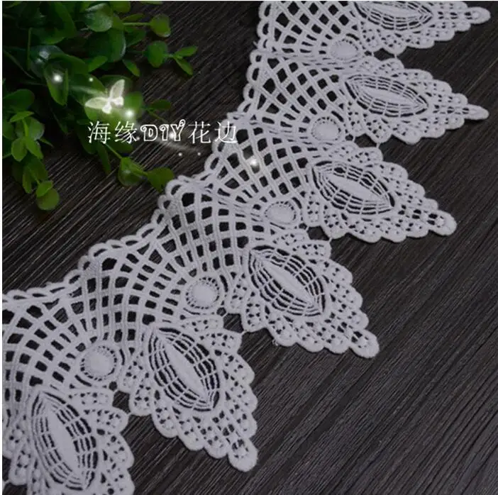 1 yard 11cm width elegant embroidery lace applique trim high quality 1 yard 11cm width elegant embroidery lace applique trim high quality
