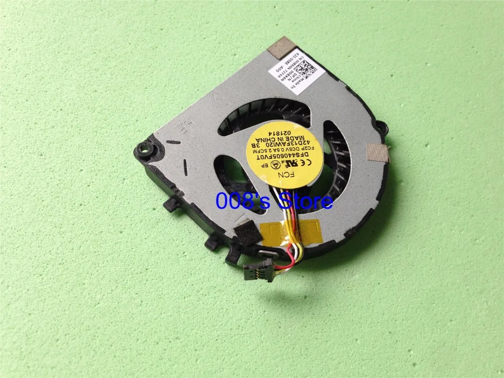 Кулер для охлаждения процессора DELL XPS 13 Ultrabook L321X L322X FORCECON DFS440605FV0T FC2P DC5V 0.5A 2.5CFM DP/N