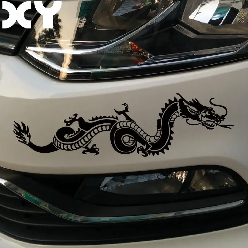 Amazon.com - 13cmx7.6cm for Dragon with Red Heart Tattoo Car Stickers Vinyl  Car Wrap