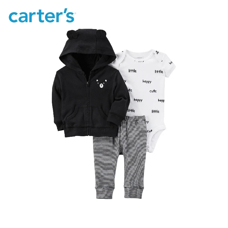

Carter's 3-Piece baby children kids clothing boy spring&summer Baby soft Cardigan Set 126H171