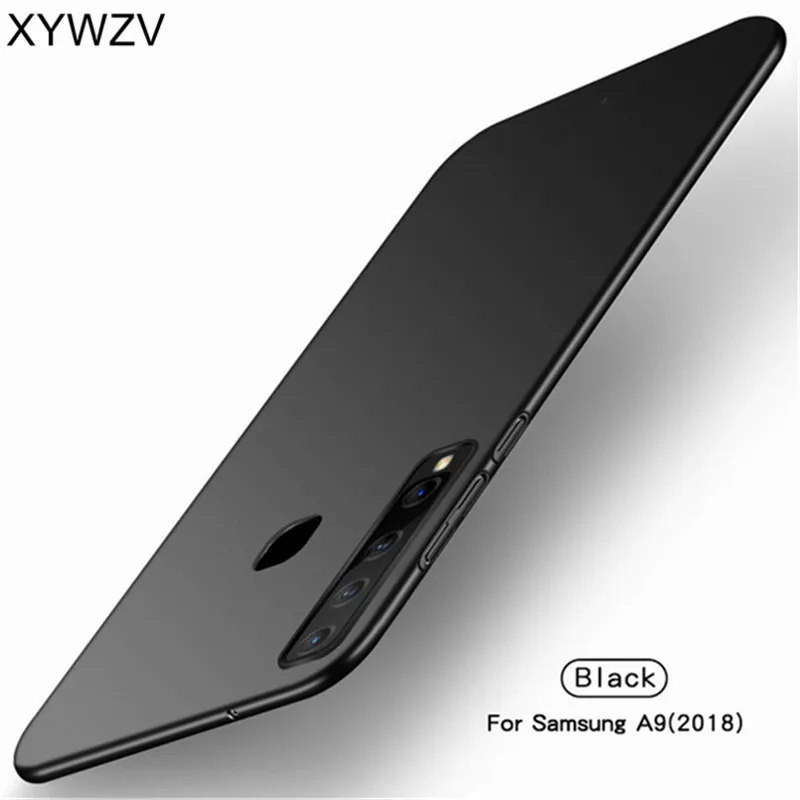 Роскошный тонкий чехол для Samsung Galaxy A9 2018 гладкий жесткий |