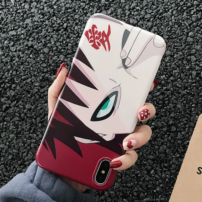 Чехол с рисунком Наруто Гаара для iPhone 11 XS Max XR Pain Uchiha Itachi, мягкий силиконовый чехол для iPhone X 6 6S 7 8 Plus, чехол - Цвет: 2