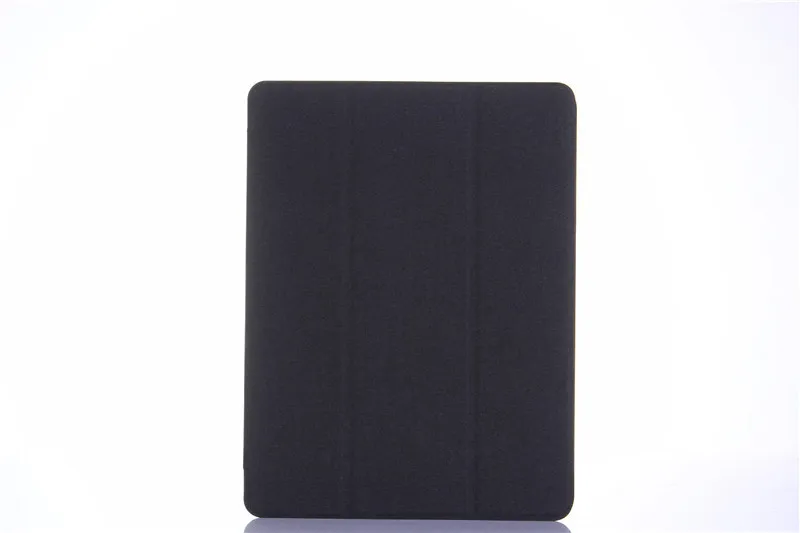 Магнитный чехол для ipad Air 1 2 9,7 дюйма с держателем для карандашей Apple, кожаный смарт-чехол для нового ipad 5 6 9,7 - Цвет: Черный