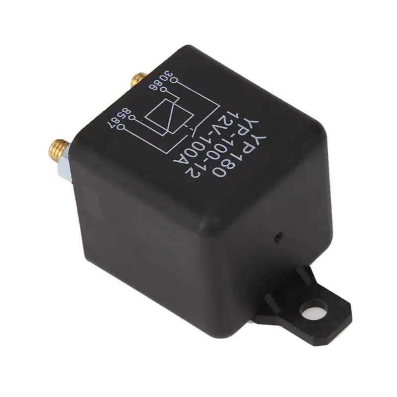 High Power 4 Pin Car Relay 12V 200A Car Truck Motor Automotive Relay Continuous Type Automotive Switch Car Relay Normally Open