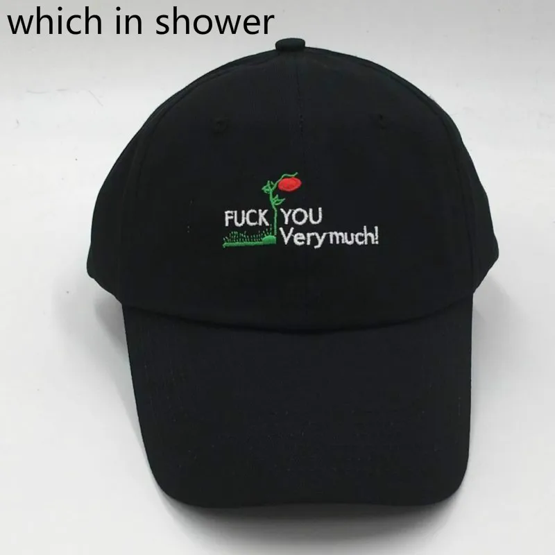 

Which in shower Black Adjustable Embroidered you very much Baseball Cap Hip Hop Casual Stitched Flower Dad Hat Golf Trucker Bone