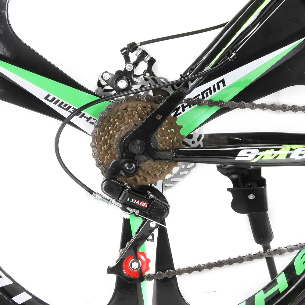 Sale RU Black mountain bike 21 Speeds 26"aluminum alloy folding variable speed cycling double vibration damping brakes+2-1 Baby Seat 16 Sale RU Black mountain bike 21 Speeds 26"aluminum alloy folding variable speed cycling double vibration damping brakes+2-1 Baby Seat 16