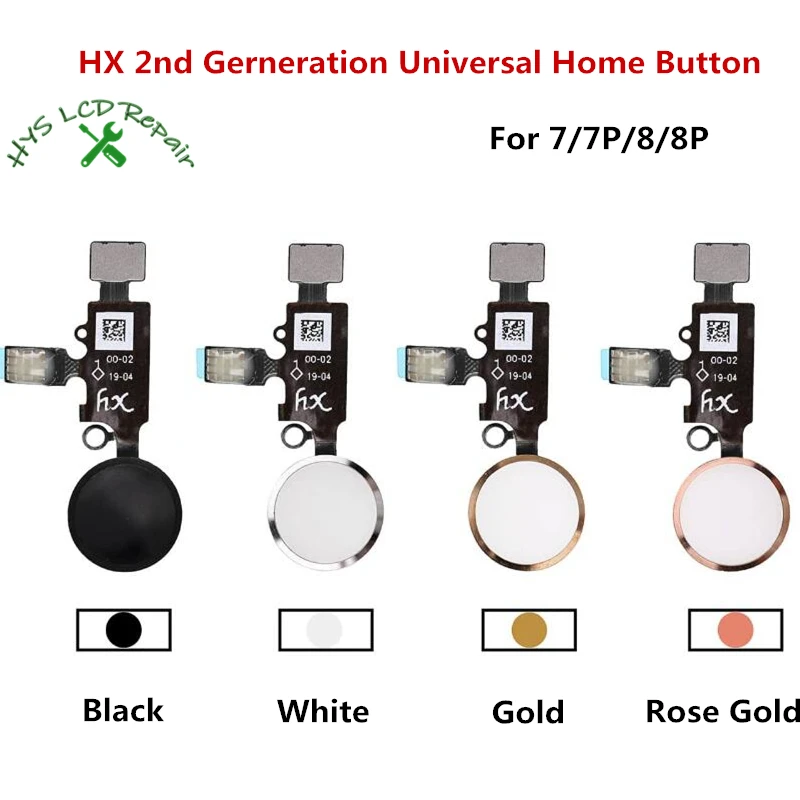 

HX 2nd Gernation Universal Home button with Return Function For IPHONE 7/7PLUS/8/8PLUS