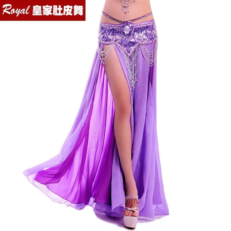Buy Lady Belly Dance Clothes Girls Leafroll Double