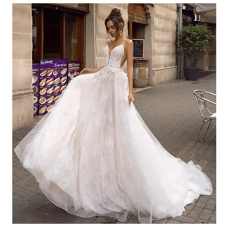 backless wedding dresses 2019