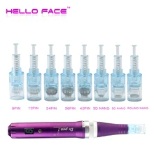 Dr. Pen X5 20 шт авто Дерма Ручка иглы винт картридж для Ultima Dr.Pen X5 9/12/24/36/42/нано микро иглы