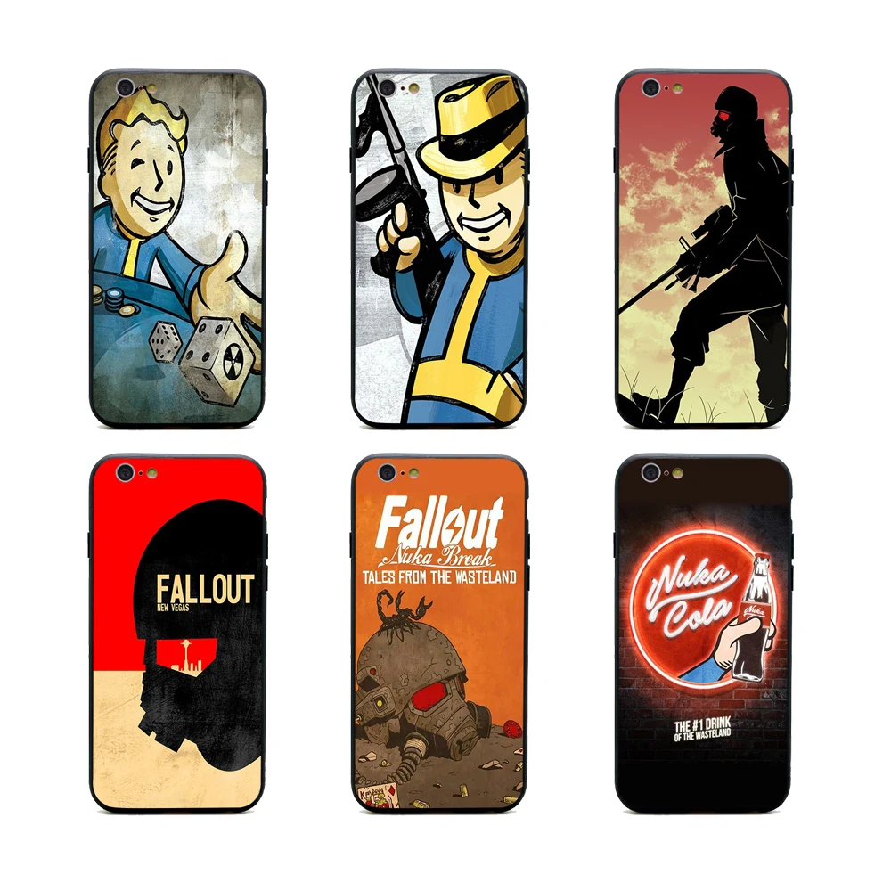 Fallout Новый vegas Пип бой чехол для телефона s vedle boy TPU + PC черные чехлы iPhone X 6 7 8 plus 5 5S 6s se