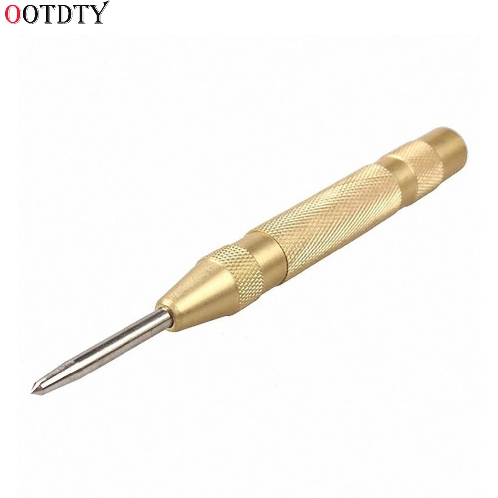 

5'' Automatic Center Pin Punch Strike Spring Loaded Marking Holes Tool New