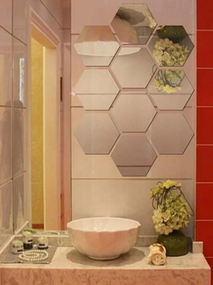 Espejo 3D DIY pegatinas de pared extraíbles pegatinas de arte de pared Peel Stick hojas de espejo flexibles para la decoración de la sala de estar de fondo de TV Espejo 3D DIY pegatinas de pared extraíbles pegatinas de arte de pared Peel Stick hojas de espejo flexibles para la decoración de la sala de estar de fondo de TV