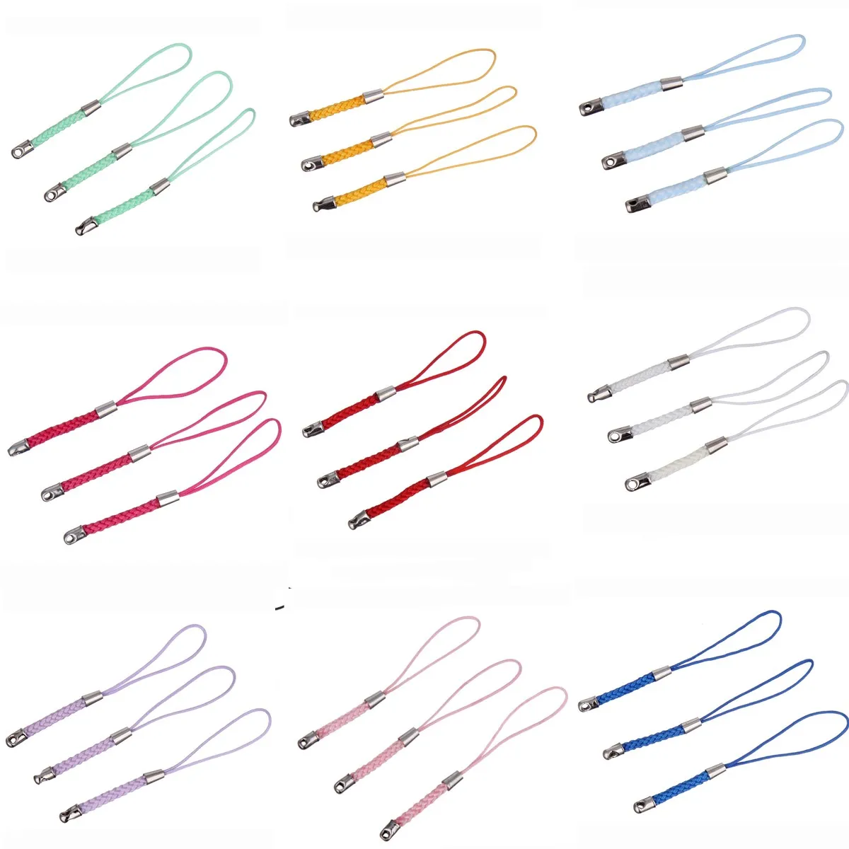 LNRRABC 20pcs/lot Fashion Cute Mobile Phone Straps Cell Phone/id holder