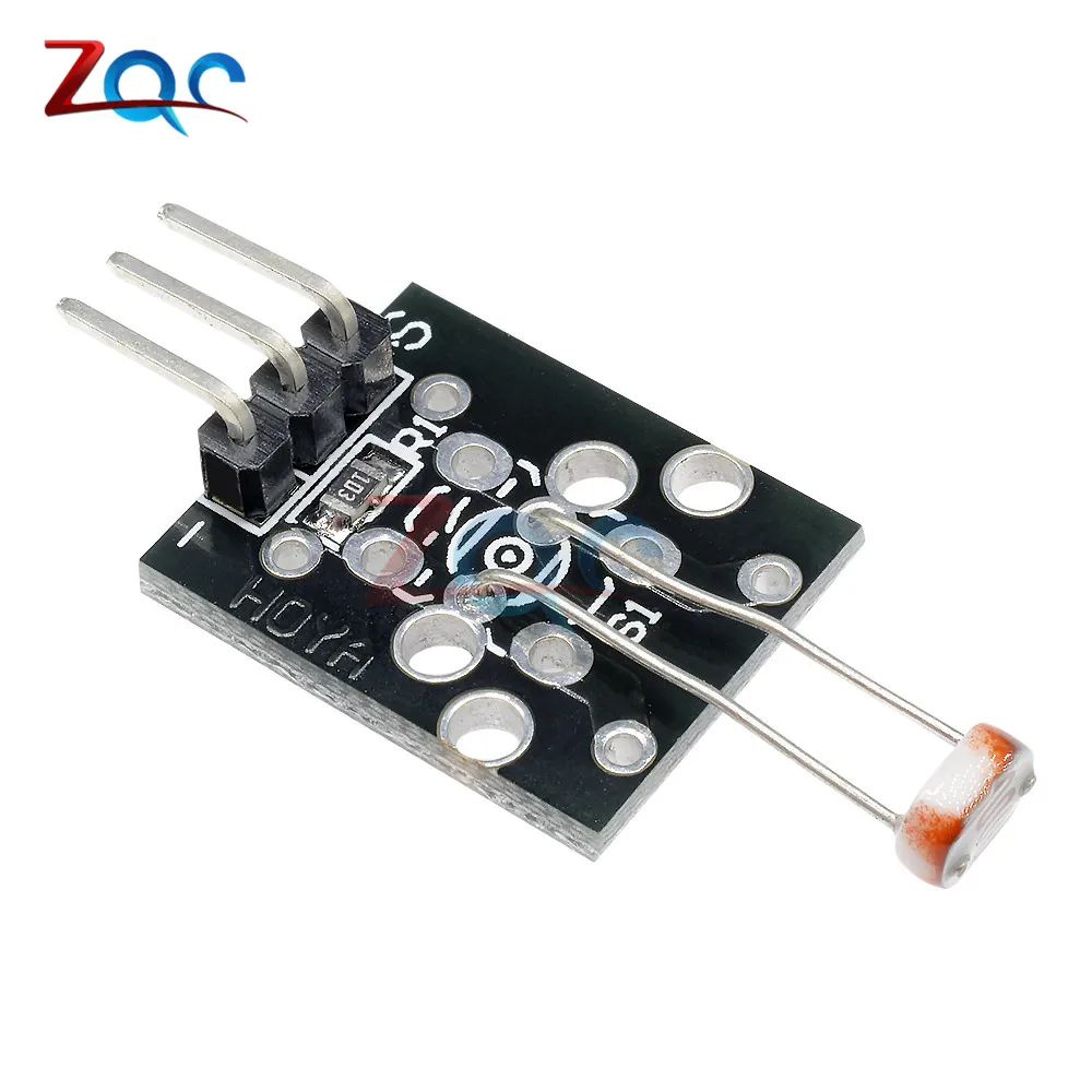 

3pin KY-018 Optical Sensitive Resistance Light Detection Photosensitive Sensor Module for Arduino DIY Kit