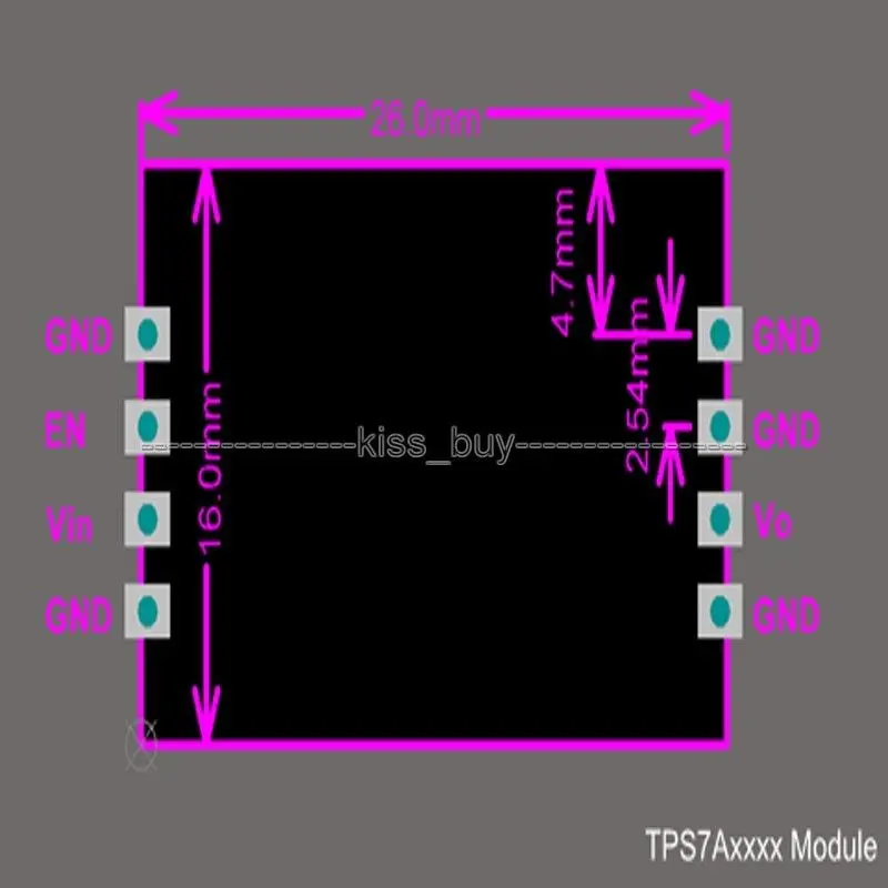 Buy TPS7A4700 Low Noise RF Power Supply Module 3V 3.3V 5V 12V 15V 1A Adjustable