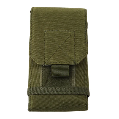 Военная Тактическая камуфляжная поясная сумка, сумка для телефона, сумка для телефона, Сумка с ремнем, походная поясная сумка, чехол для телефона, карман для охоты - Цвет: Green