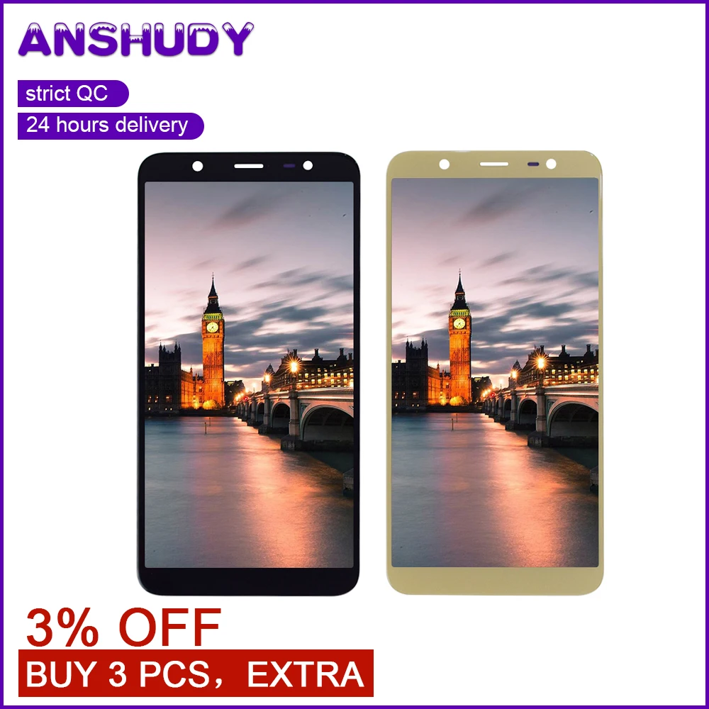 

Adjustable For Samsung J800 LCD J800 Display Touch Screen Digitizer Sensor Assembly For Samsung Galaxy J8 2018 display
