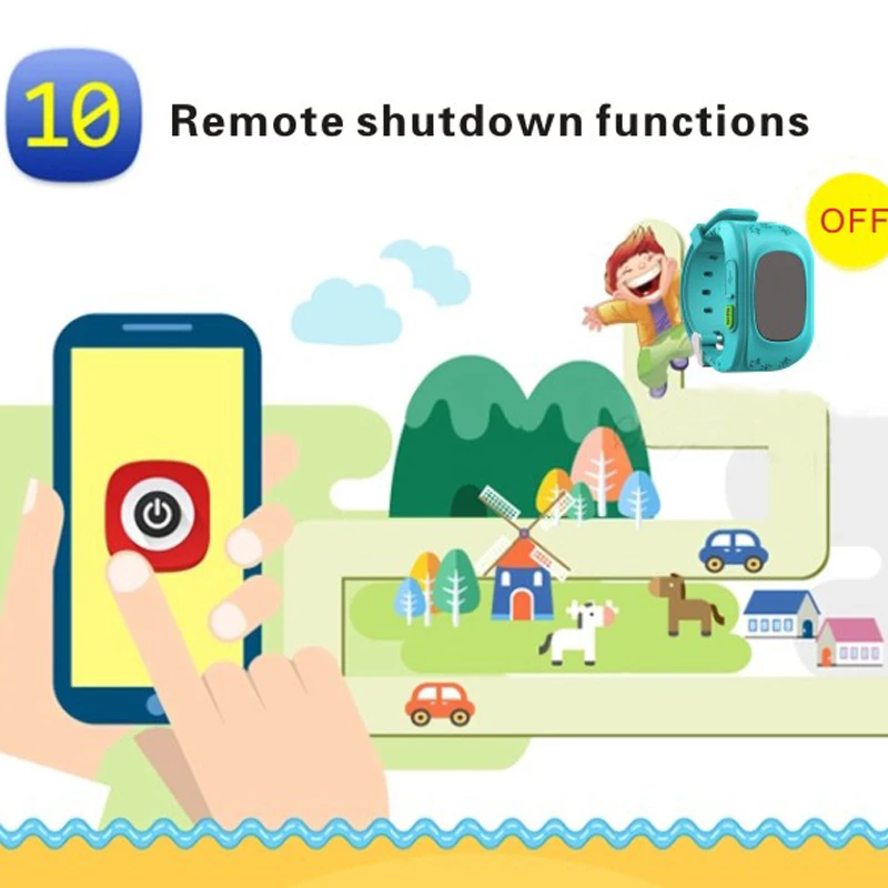Comprar Nuevo reloj inteligente Q50 chico s, reloj inteligente con seguimiento GPS seguro para chico, localizador de llamadas SOS, localizador, Monitor Anti pérdida para bebés
