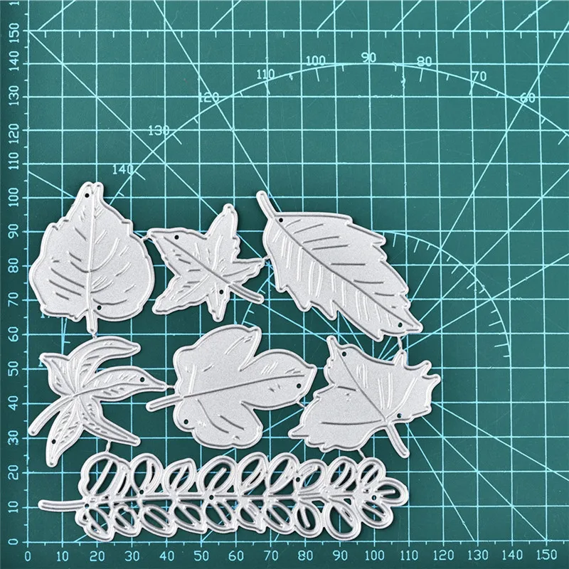 

Naifumodo Leaves Dies Wheat Metal Cutting Dies for Card Making Scrapbooking Embossing Die Cut Stencil Craft New 2019 for Dies