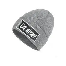 MISS M осенние и зимние вязаные шапки, мужские и женские корейские шапки с вышивкой, уличные простые шерстяные шапки, уличные головные уборы, шапки