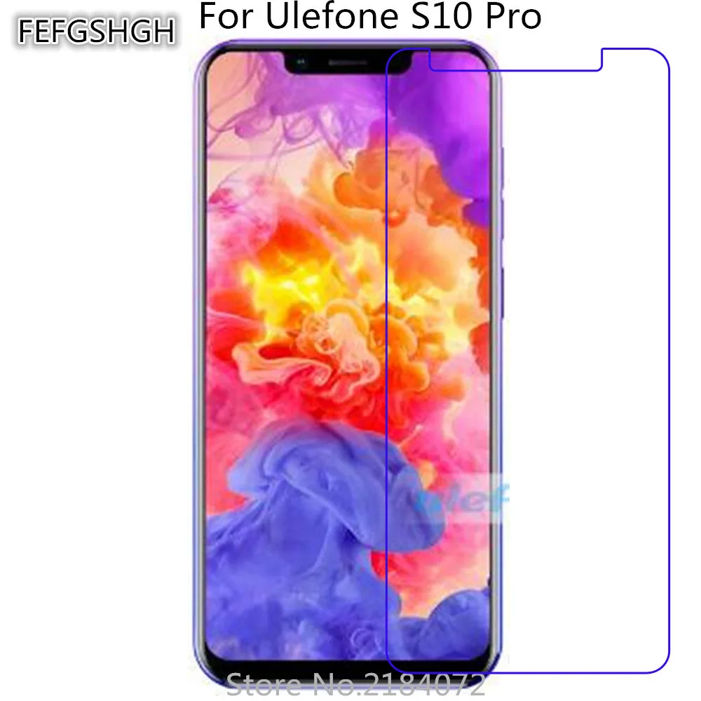 Закаленное стекло для Ulefone S10 профессиональная защитная пленка защита экрана с