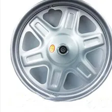 Электрический трехколесный велосипед стальное кольцо батарея Ступица колеса Шесть Листьев Переднее Колесо стальное кольцо 275-14 утолщение аксессуары