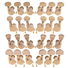 Electric Acoustic Guitar Tuning Pegs Keys Tuners Machine Heads 3×3 Gold 4 Set