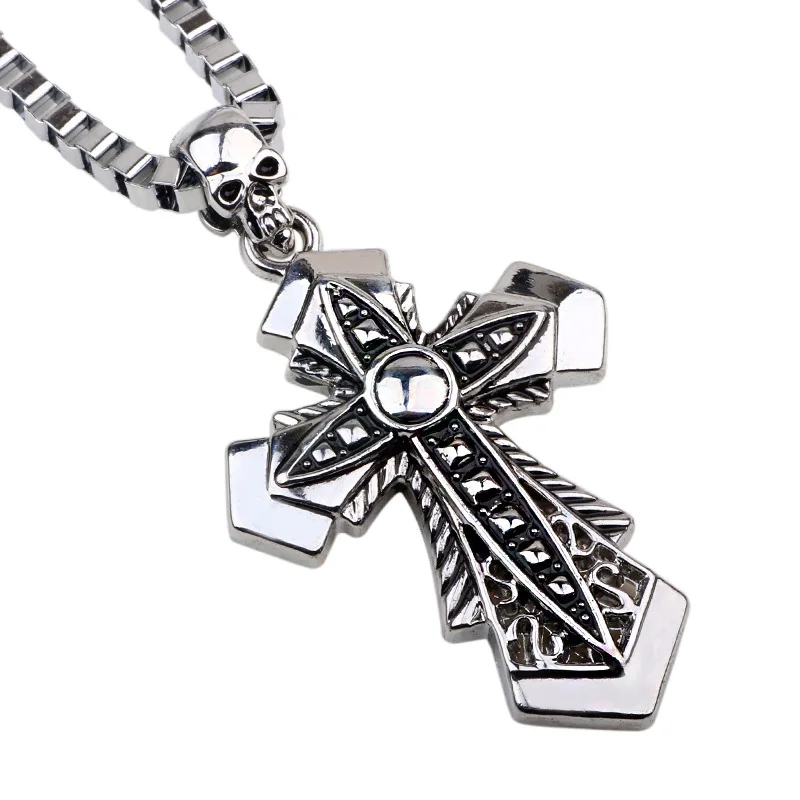 

2016 Cross Necklaces Hiphop Long Necklaces for men women Cross Pandents Necklaces Jewelry Christian Men's Accessories gift