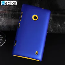 Funda de plástico mate 4.0para Nokia Lumia 520 funda para Microsoft Nokia Lumia 520 525 521 Coque trasero de teléfono funda(China)
