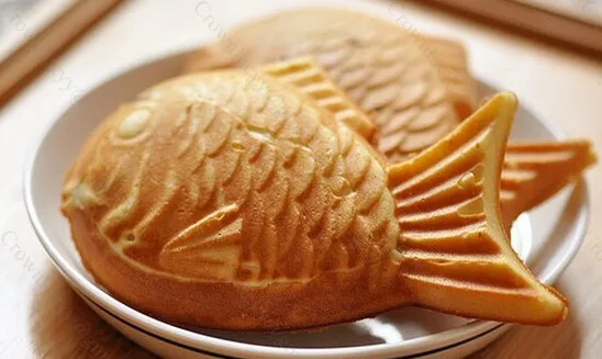 Сжиженного газа Taiyaki корейский рыба вафель машина; вафельный Бейкер Утюг Плесень